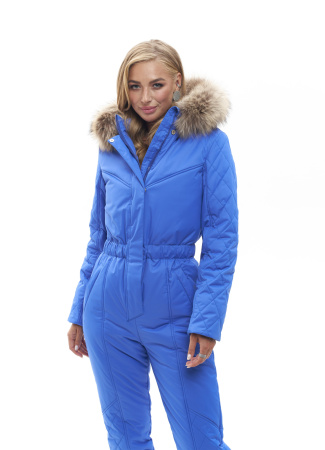 Комбинезон женский зимний Диамант Ультрамарин